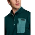 thumbnail image 3 of Reebok Men's and Big Men's Freedom Mock Neck Snap Pullover Sweatshirt, Sizes S-3XL, 3 of 7