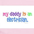 thumbnail image 2 of CafePress - My Daddy Is An Electrician Infant Bodysuit - Baby Light Bodysuit, Size Newborn - 24 Months, 2 of 4