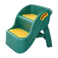 thumbnail image 3 of Taburete con escalón Soledad plegable antideslizante verde 2 escalones, 3 of 9