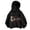 Black, variant on Rappers with Puppies Hoodie Kids Girls Sports Shirt Boy Girl Casual Personality Hoodie Pullover Hooded Sweatshirt With No Pocket Suitable For, Size 3-4 Years