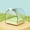 Green, variant on Transparent Bird Bath Cage Splash Proof Food Holder Box Bird Birdbath Feeder Bottom Drawer Screw Hooks Parrot Shower Box