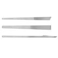 thumbnail image 4 of 3pcs Pedicure Knife Set Blade Knife Scraper Knife Cuticle Remover Steel Toenail Correction Tools, 4 of 5