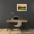 thumbnail image 3 of Alpenglow Workshop 18x13 White Modern Wood Framed Museum Art Print Titled - Evening Pasture, 3 of 4