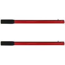 OUNONA Car Lift Accessories Floor Jack Handle Red 2Pcs