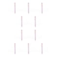 thumbnail image 2 of Matsuzay Herramienta de pintura de puntos de diamantes de imitación, pegatinas bordadas, herramientas, suministros para manualidades profesionales, Púrpura claro 10piezas Matsuzay CBP479663, 2 of 4