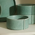 thumbnail image 3 of Stone Lain Bao 4-Piece Bowl Set Stoneware, Green, 3 of 6