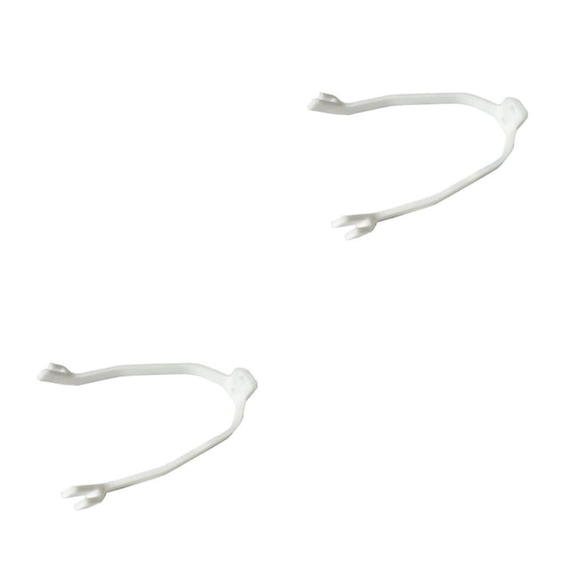 Sonducket Soporte para guardabarros Material premium Servicio prolongado Soporte firme Guardabarros Instalación práctica Superficie lisa Reemplazo para blanco 2piezas Sonducket CBP198100