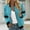 Blue, variant on Great Gifts for Less Ofreoo Women's Casual Fashion Solid Color Pocket Zipper Top Jacket Winter Coats for Women 2024