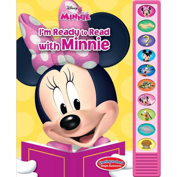 Disney Junior Minnie: I'm Ready to Read with Minnie Sound Book, (Paperback)
