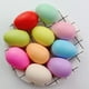 thumbnail image 5 of Wosthever 50 Uds huevos falsos de Pascua decoración de de fiesta de plástico huevo jardín de infantes accesorios de pintura DIY blanco Type4 NO4, 5 of 6