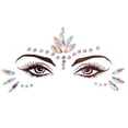 thumbnail image 3 of 4 Sets Face Jewels Tattoo Stickers , Rhinestone Rave Party Face Gems Glitter, Festival Accessories Temporary Tattoos For, 3 of 4