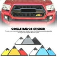 thumbnail image 3 of 3 Colors Grille Badge Emblem For Toyota Trd Tacoma Tundra 4runner Highlande Rav4 Strip Of Air Inlet Grille Auto Accessories, 3 of 5