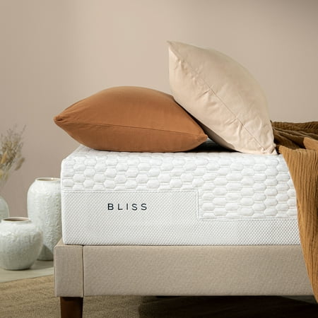UPC 841550312072 product image for Zinus 10  Bliss Gel Memory Foam Mattress  King  Made in the USA of US Foam and  | upcitemdb.com
