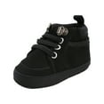 thumbnail image 2 of WOYY Newborn Boys Prewalker High Top Non Slip Walking Shoes Casual Sport Slip-On Shoes, 2 of 5
