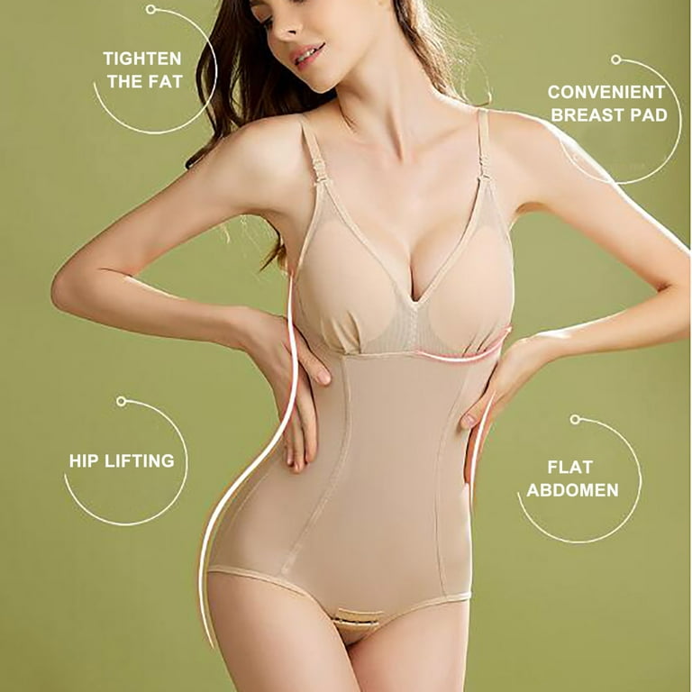  Women Shapewear Bodysuit Tummy Control Butt Lifter Sculpting Body  Shaper Plus Size Postpartum Seamless Workout Yoga Romper : Clothing, Shoes  & Jewelry