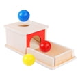 thumbnail image 2 of Juego Educación Temprana Color Favores Cumpleaños Juguete Montessori pa Gudería Kindergten Preescol Niña Yotijar Estuche de emparejamiento de bolas, 2 of 8