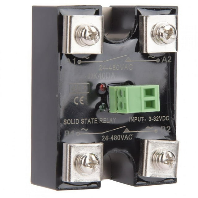 Courant de Commande Inférieur Ou Égal à 20mA DC Control AC Relais Relais à Semi-Conducteurs Control Double AC Régulateur de Tension Thermostat Control