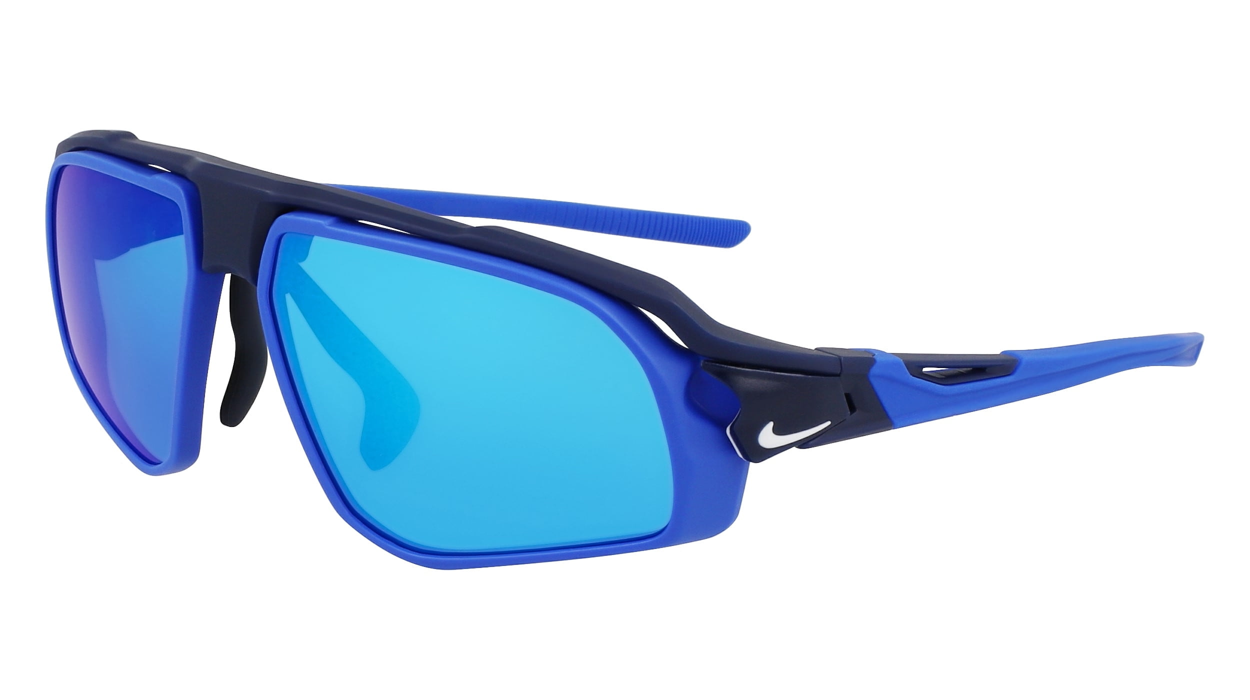 Nike Rabid Men s Matte Black Sport Wrap Sunglasses EV1131 Walmart