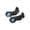 Black, variant on 2Pcs Bike Thumb Support Bar End Grips Adjustable Ergonomic Bicycle Rest Grips Anti Slip Rubber Thumb Stabilizer For Mtb Road City Cycling(Black-9.5Cm)