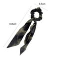 thumbnail image 3 of Hair Band Ink Printing Vintage Style Fabric Long Ribbon Hair Ties Summer Scarf for Female, 3 of 10