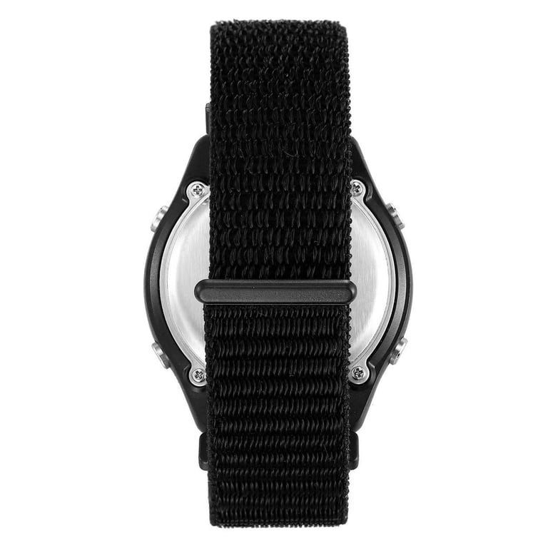 George Men's Digital Sport Watch Black Velcro Strap photo 2