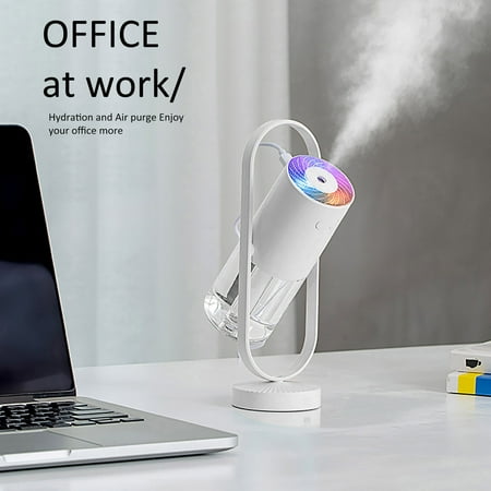 

Big holiday Deals! Dqueduo Humidifier Desktop Mini Humidifier Aroma Diffuser 360° Angle Adjustable Gifts for Family on Clearance