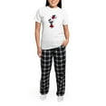 thumbnail image 5 of CafePress - Cute Skeleton Girl With Spooky Balloons Pajamas - Women's Short Sleeve Print T-Shirt and Pants Light Cotton Pajama Set, 5 of 7