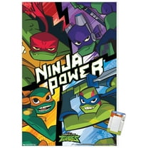 Nickelodeon Rise of The Teenage Mutant Ninja Turtles - Turtles Wall Poster, 22.375" x 34"