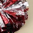 thumbnail image 3 of Cheer Poms Spirited Pom Poms for Cheering 2Pcs Red Plastic with Handle, 3 of 5