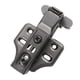 thumbnail image 2 of Bisagras de marco de puerta Bisagra silenciosa hidráulica Durable Fácil de instalar Hardware estable Bisagra amortiguadora Repuestos para armarios de Curva media gris, 2 of 8