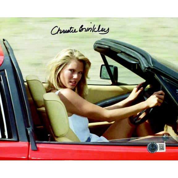 Christie Brinkley Autographed 8x10 Photo Vacation Beckett BAS Witness 234413