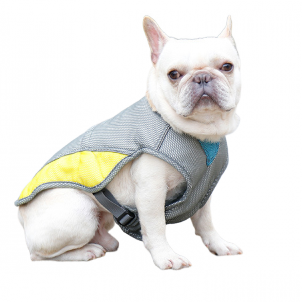 Dog Cooling Vest Reflective Dog Cooling Coat with Adjustable Side