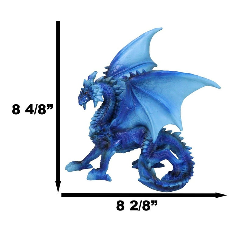 Ancient Guardian Blue Water Elemental Ice Frozen Azure Dragon