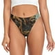 thumbnail image 1 of Fotbe desert Man Shepherd Dog Tanga Sin Costuras para Mujer con Estampado – Panties Invisibles, Transpirables y Cómodos para Uso Diario-Medium, 1 of 6