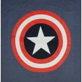 thumbnail image 2 of Marvel Mens' Avengers Captain America Shield Big and Tall T-Shirt, 2 of 3