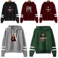 thumbnail image 2 of Naruto Manga Uchiha Sasuke Akatsuki Anime Costume Hoodie Role Play Sweatshirt Boys' Hoodie Top Children's ClothingXL Adult (70-80kg) Gao Jinjia LED, 2 of 2
