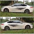 thumbnail image 4 of yeuweold DIY Pixel Cyber Hexagon Pattern Car Side Body Sticker Decal Universal Vinyl Waterproof PVC Customizable, 4 of 5