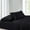 Black, variant on Luxury Attached Waterbed Sheet Set Stripe 300 Thread Count