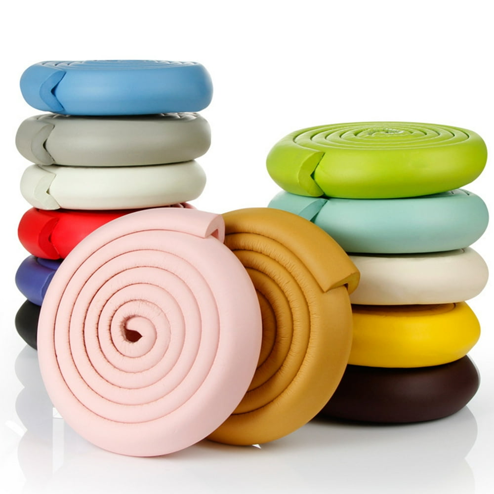 6.5Ft L Shape Extra Thick Soft Strip Baby Safety Foam Bumper Guard