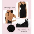 thumbnail image 3 of MANIFIQUE Women's Backless Shapewear Bodysuit Tummy Control Shorts Body Shaper Sleeveless Jumpsuits Tanks Tops, 3 of 6