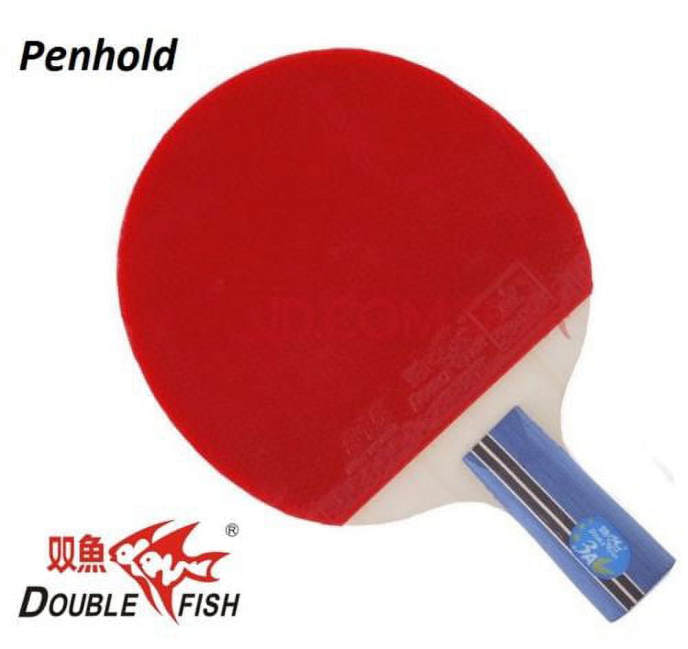 Double Fish Professional Wood Blade Table Tennis Racquet (Shakehand)- 3A