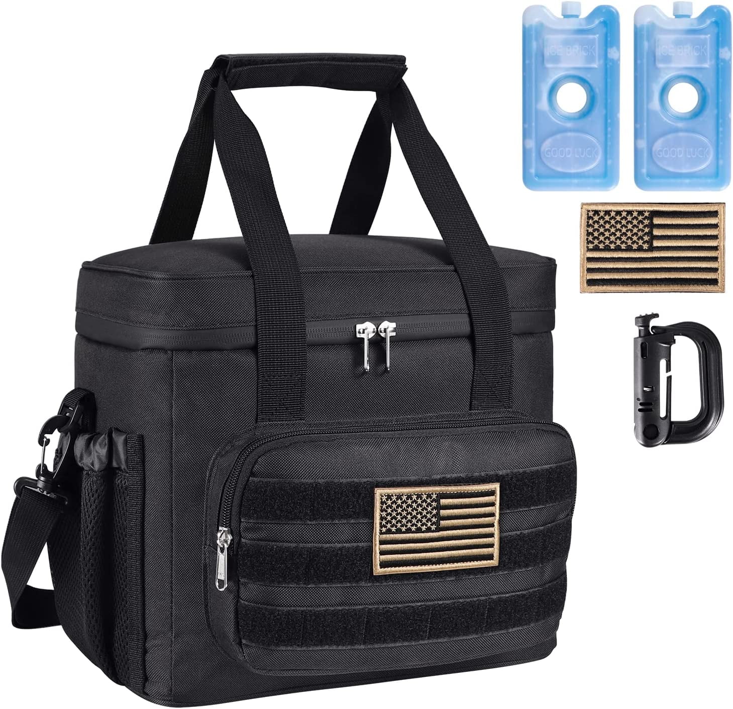 TBL04 Insulated Lunch Bag Tactical Soft Cooler Bag for Men