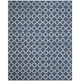 thumbnail image 2 of SAFAVIEH Cambridge Leonard Geometric Wool Area Rug, Navy/Ivory, 9' x 12', 2 of 8