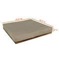 thumbnail image 3 of COVERS&ALL Sandbox Cover 12 Oz Waterproof - Sandpit Cover 100% Weather Resistant with Metal Grommets (Beige, 45.5" W x 45.5" D x 8" H), 3 of 7