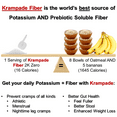 thumbnail image 2 of Krampade Electrolyte Powder Potassium Supplement - 2000 mg K+, >2x More Than Coconut Water | Cramp Relief and Prevention | Hydration Powder | Variety | 28 Single Serving Packets, 2 of 10