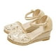 thumbnail image 1 of Amzcrzy Zapatos de mujer,Zapatos de mujer,Zapatillas de mujer, Sandalias de mujer con tacón de cuña y hebilla de malla, informales Sandalias Mujer Zapatillas De Casa, 1 of 8