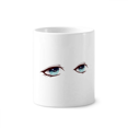 thumbnail image 1 of Animation Cocs Side Eyes Toothbrush Pen Holder Mug Cerac Stand Pencil Cup, 1 of 2