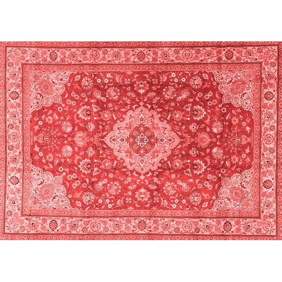 Ahgly Company Indoor Rectangle Persian Red Traditional Area Rugs, 7' x 9'