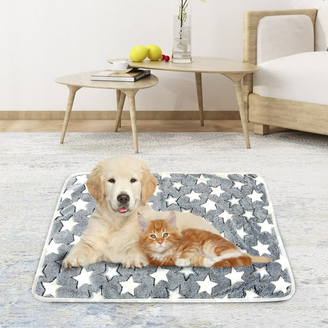 YUEHAO Pet Supplies Pet Blanket Soft Cute Print Pet Blankets Sleep Mat ...