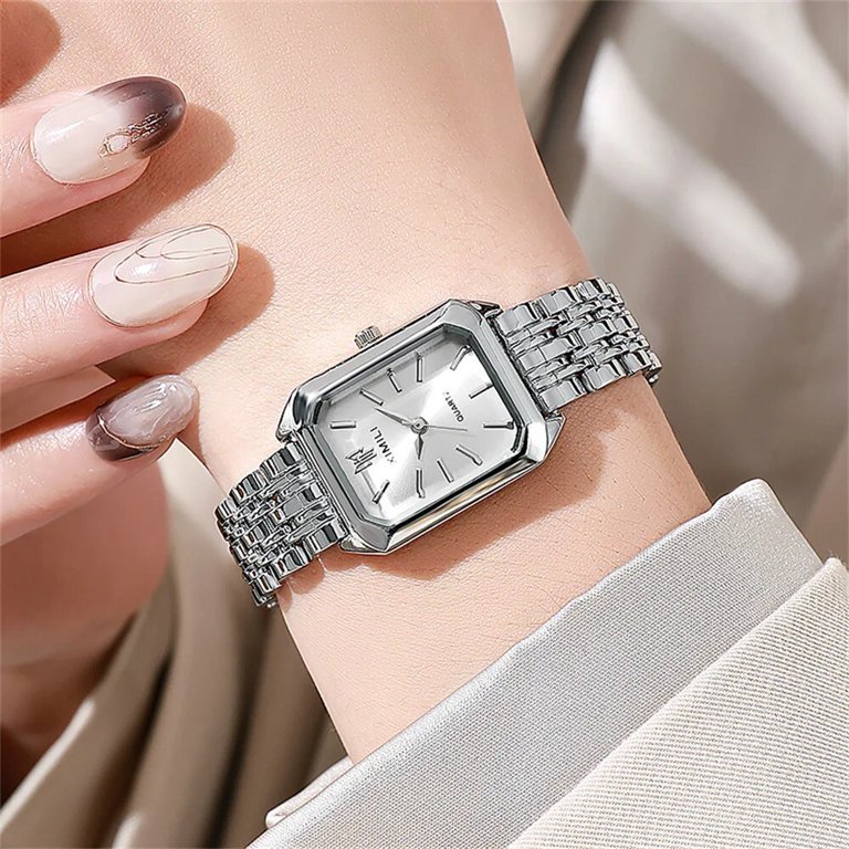 埼134 ウォルサム BRACELET 925+SS クォーツ レディース Women's Watch Bracelet Stainless Steel Band Luxury Woman Gift